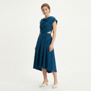 Luna Veil Minimalist Dress
